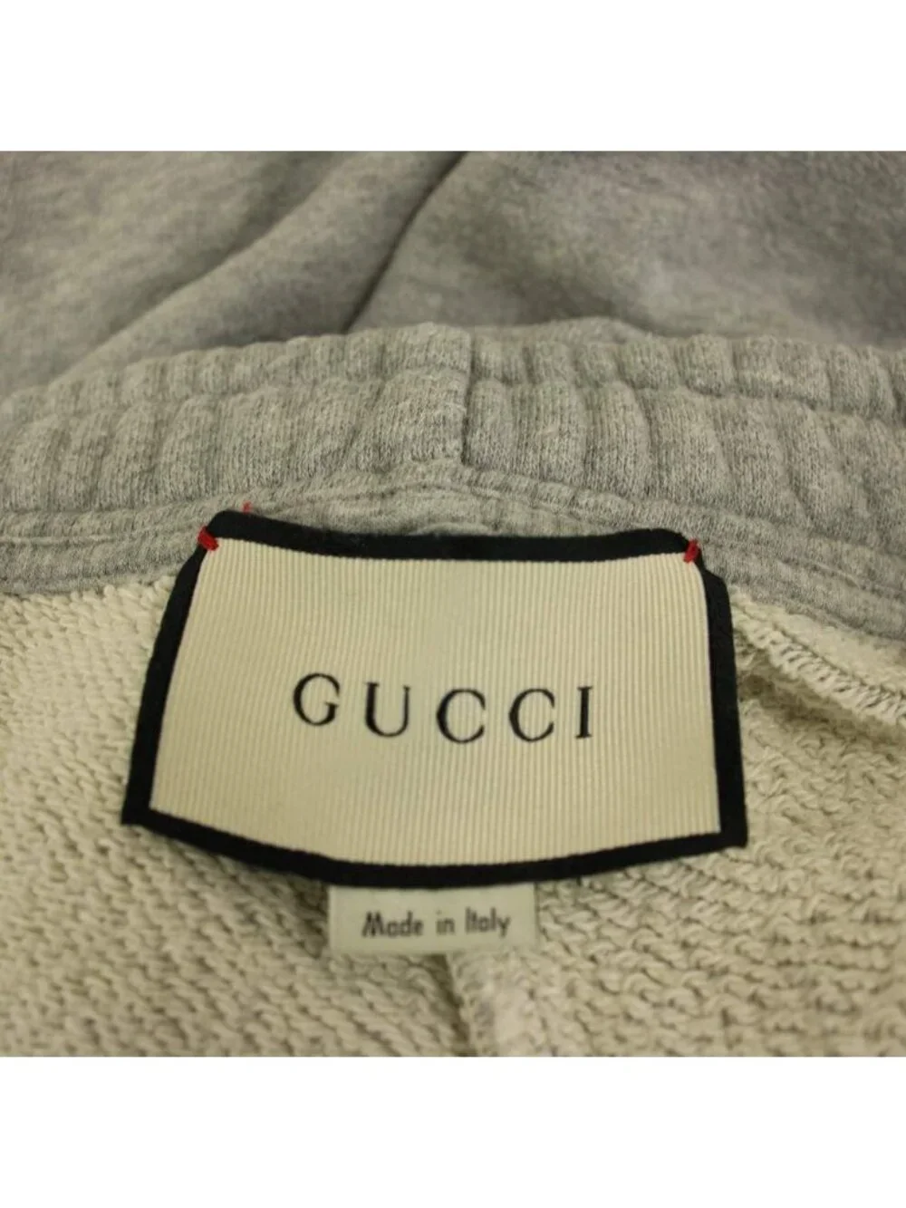 Gucci Sweatpants Gray Logo Print Pants S